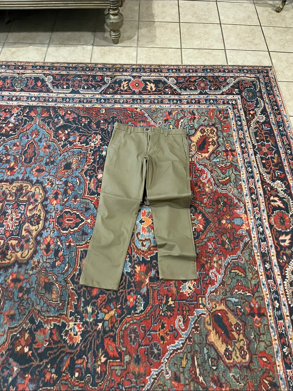 Banana Republic Olive Green Chino Pants